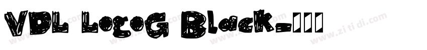 VDL LogoG Black字体转换 VDL LogoG Black字体转换